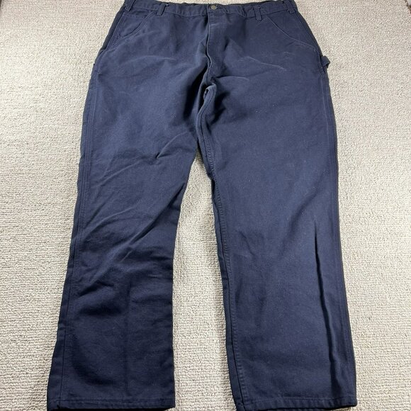 Carhartt Relaxed Fit Carpenter Jeans Blue Men’s Size 42 x 32 - Picture 1 of 5